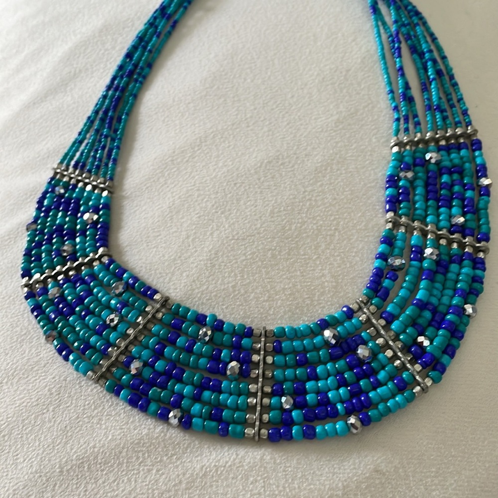 NWT Studio S Beaded Fashion Necklace - Picture 2 of 5